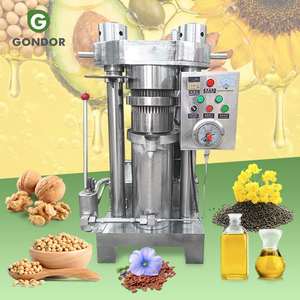 Máquina de Extracción de Aceite por Prensado en Frío Hidráulico para Semillas de Sésamo, Coco, Oliva y Aguacate - Product Image 1