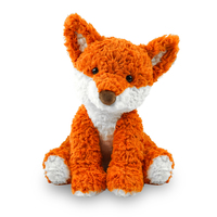 Peluche personnalisée de renard créatif de haute qualité, super douce, brodée, cadeau anti-stress, oreiller réaliste de simulation animale