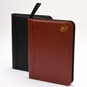 Porte-documents promotionnel pour entreprise avec logo personnalisé, organiseur A4 à fermeture éclair, bloc-notes, calculatrice, articles promotionnels d'entreprise - Product Image 5