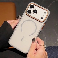 Casing Matte Original Mewah Untuk iPhone 18 Pro Max 17 Air 16 15 14 13 12 Plus Anti Benturan Pelindung Kamera Warna Kontras