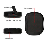 Mini traceur GPS portable, localisation en temps réel mondiale, dispositif de suivi étanche SOS pour animaux de compagnie, véhicules, personnes