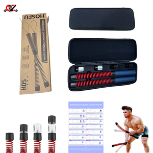Upgraded Ropeless Battle Ropes for Home Gym Four Adjustable Weight Levels Weighted Workout Ropes for <b>Strength</b> <b>Training</b> Equipment - Product Image 1