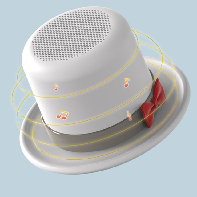 Wholesale Magic Hat Shaped Magnetic Bluetooth Speaker Compact Portable TWS Interconnected 2-in-1 Small Speaker Phone Holder
