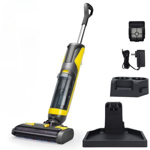 <span class=keywords><strong>Aspirateur</strong></span> balai électrique sans fil portable 2-en-1 rechargeable <span class=keywords><strong>et</strong></span> économique avec fonction serpillière pour l'entretien des sols (humide <span class=keywords><strong>et</strong></span> sec) - Product Image 2