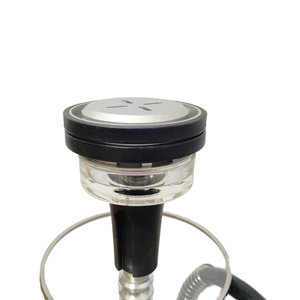 Cazoleta <span class=keywords><strong>de</strong></span> Vidrio para Shisha, Soporte <span class=keywords><strong>de</strong></span> Silicona para Tabaco <span class=keywords><strong>de</strong></span> Hookah, 4 <span class=keywords><strong>Partes</strong></span>, Cabezal Térmico, Cazoleta para Carbón <span class=keywords><strong>de</strong></span> Shisha, Accesorio para Sheesha - Product Image 1