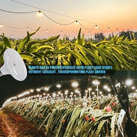 Lámpara Led para plantas de interior, luz roja IR SMD 2835, luz de cultivo E27