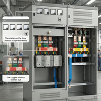 Gabinete de Distribución Eléctrica Metálico Personalizado Good Qi GGD para Distribución de Energía Industrial