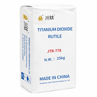 Dioxyde de titane de haute pureté 96% TiO2 Rutile JTR-778 Procédé au sulfate pour revêtements anti-calcaire, Vente en gros