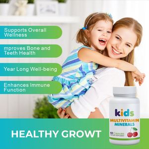 OLLI Soporte inmunológico Niños <span class=keywords><strong>C</strong></span>ápsulas multivitamínicas Vitamina D3 K2 B12 B6 <span class=keywords><strong>a</strong></span> <span class=keywords><strong>C</strong></span> Suplementos de zinc con vitamina - Product Image 5