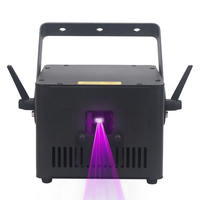 Projecteur laser LED DJ 3D RVBW pleine couleur 5W avec animation sonore, contrôle DMX512, tension universelle pour clubs et soirées