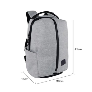 2026 Unisex Rfid Anti-theft 2-in-1 Waterproof Pu Material Zipper Closure 14 Inches Casual Sports Business <b>Student</b> <b>Backpack</b> - Product Image 4