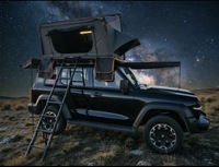 Tenda Atap Mobil Hard Shell Hidrolik Otomatis untuk Berkemah di Luar Ruangan dan Perjalanan Overland