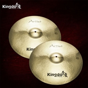 Juego de Platillos Hechos a Mano Kingdo 2026 a Precio Económico, Platillos de Percusión Eléctrica B20 Artist Bright de 18 Pulgadas - Product Image 3