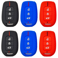Housse de clé en silicone pour Renault Sandero Koleos Megane Clio Captur Scenic, étui pour clé à distance Renault