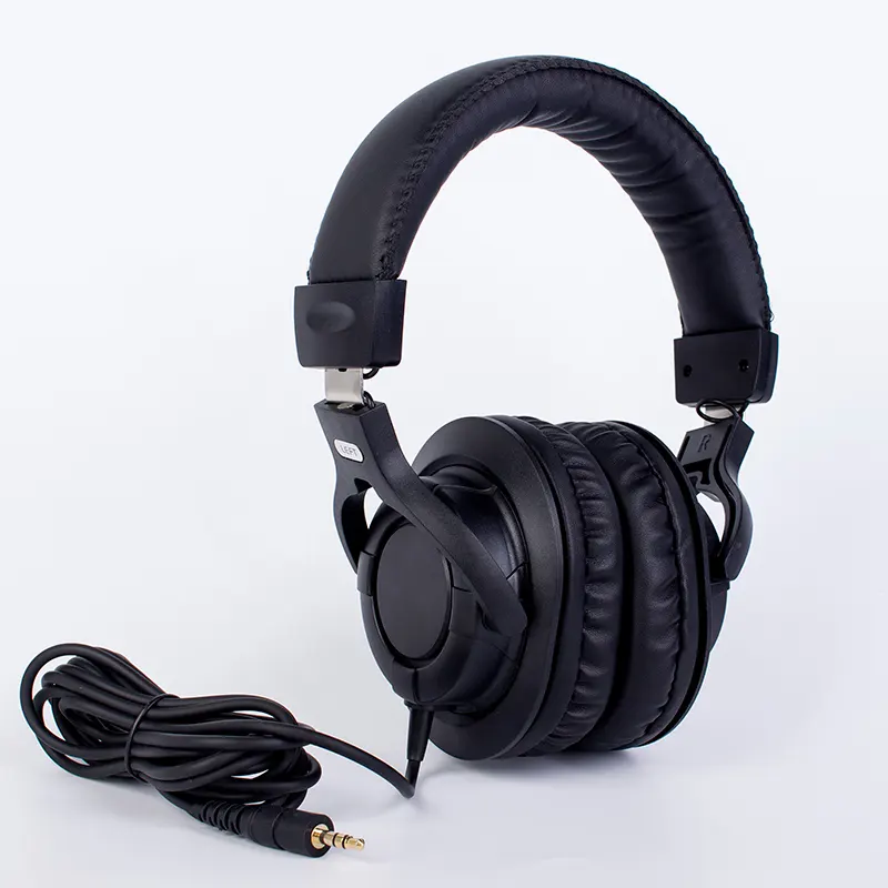Professional recording studio customize monitor headphone wired stereo headphones noise cancelling for mixer CDJ computer