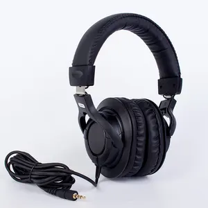 Professional Recording Studio Customize Monitor Headphone Wired Stereo Headphones Noise Cancelling For Mixer CDJ Computer