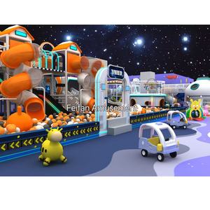 Parco giochi al Neon al coperto per bambini parco giochi per bambini su misura di fabbrica Soft Play per bambini <span class=keywords><strong>Area</strong></span> giochi con scivolo a LED da divertimento Feifan - Product Image 1