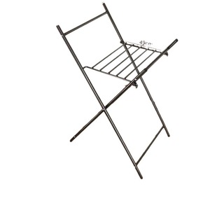 Tendedero de ropa plegable en forma de X de 68x46x130cm con 7 perchas para uso doméstico en interiores - Product Image 2