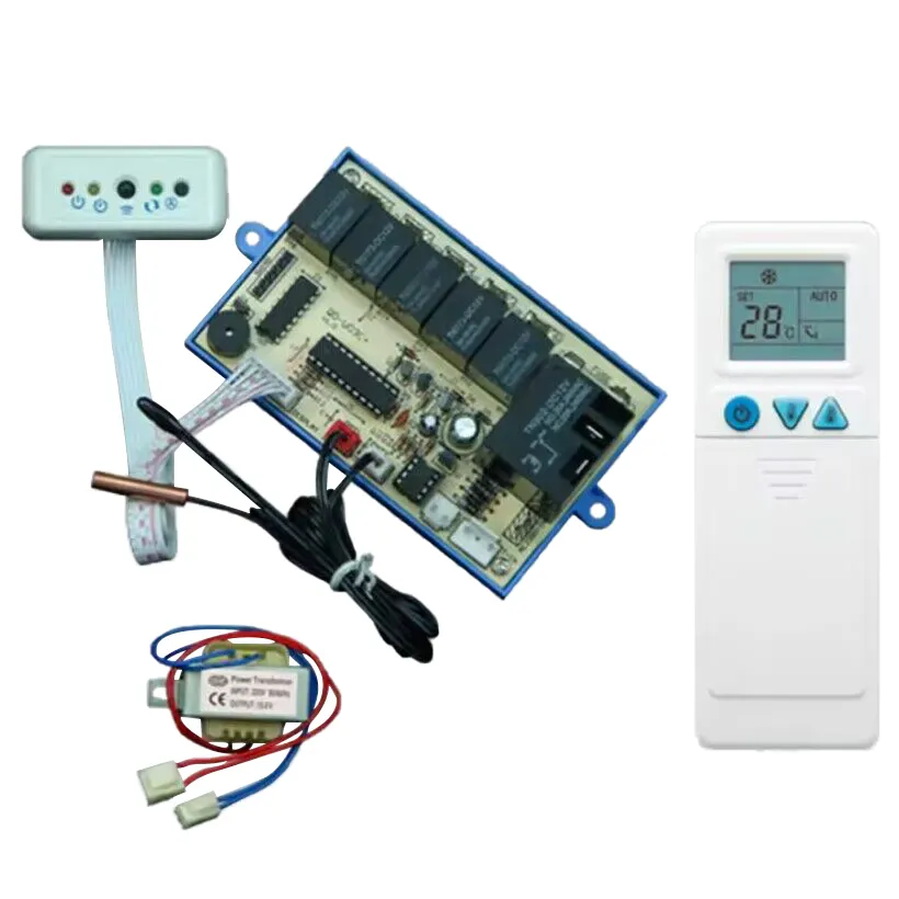 Papan kontrol suku cadang AC asli pabrikan papan kontrol AC sistem kontrol AC pendingin Pcb Remote dan papan