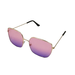 Korean style trendy gold-rimmed sunglasses, retro square <b>frame</b>, <b>large</b> <b>frame</b>, fashionable and versatile. - Product Image 5