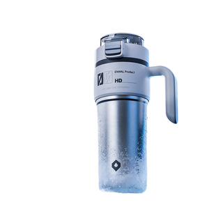 2026 1000ml Large Capacity Insulated Ice Tumbler Handle Ceramic Lined Vacuum Travel Mug 6-12H Thermal Coffee Cup <b>Tea</b> Infuser - Product Image 1