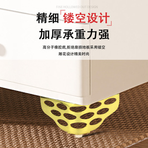 Hollow Metal Furniture Support <b>Legs</b> A3 Steel Plate 6cm Industrial Design Heavy Duty <b>Sofa</b> Use - Product Image 5