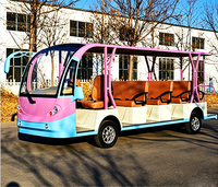 Nouvelle Arrivée - Voiture de Tourisme Personnelle Entièrement Fermée 8-23 Places, Basse Vitesse, Quatre Roues, Mini Bus Électrique de Mobilité