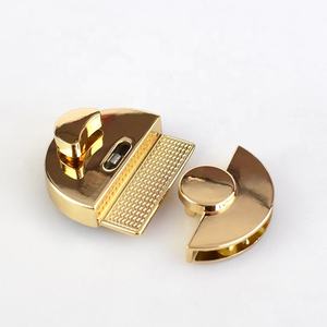 Meetee KY521 아연 합금 라운드 가방 잠금 핸드백 트위스트 잠금 가방 스냅 걸쇠 버클 하드웨어 액세서리 - Product Image 4