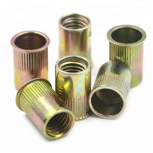 Alibaba fabrica diferentes tipos de tuerca remache M8 acero tuerca remache de acero zincado - Product Image 4