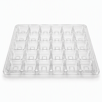 Plateau de tri en plastique PET thermoformé pour vis, fixations, écrous, boulons et pièces de quincaillerie – Boîtes d'emballage organisatrices