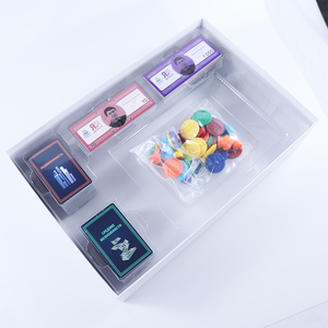 شعار مخصص مطبوع تصميم مجسّد تجارة حقيبة Booster ، ورق غير لامع يضم ألعاب الطاولة - Product Image 2