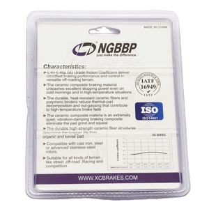 Plaquettes de frein en céramique carbone organique NGBBP pour <span class=keywords><strong>scooter</strong></span> BMW C <span class=keywords><strong>600</strong></span> Sport FA196 - Product Image 6