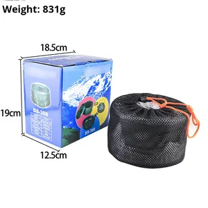 Ensemble de casseroles portables en aluminium pour le camping en plein air, avec carburant au butane, super léger et à conservation de chaleur, DS-308, taxes incluses - Product Image 2