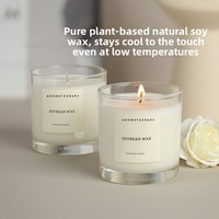 Bougie parfumée semi-artisanale en cire de soja mélangée, sans fumée, longue durée, pour chambre, salle de bain, cadeau – Qualité supérieure, vente en gros