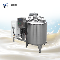 Cuve de Fermentation et de Refroidissement du Lait en Acier Inoxydable Robuste de 5000L pour la Transformation et la Conservation Laitière Industrielle