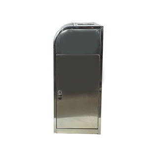 Contenedores de Basura de Pie con Descuento, para Paisajismo Urbano y Centros Comerciales, Contenedor de Basura Doble Clasificación para Exteriores - Product Image 2