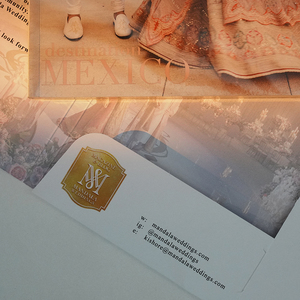 Factory Wholesale High Quality CustomGlossy Laminated Paper Folder Printed <b>Accordion</b> Folders - Product Image 2