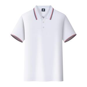 Polo de secado rápido para hombre de poliéster con logotipo personalizado, Polo de golf transpirable de ajuste seco de alta calidad - Product Image 4