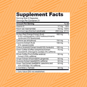 Capsules Brûle-Graisses Thermogéniques Best-Seller avec Vitamine C : Boostez Votre Métabolisme, Brûlez la Graisse Corporelle Tenace, Capsules Énergisantes - Product Image 2