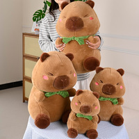 Boneka Hewan Lucu Kartun Katak Kecil Capybara Boneka Plush Grosir Mesin Cakar Mesin Koin Arcade