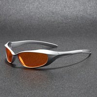 Kacamata Hitam Photochromic Warna-warni Unisex Desain Baru Berkualitas Tinggi UV400 PC Putih Keren untuk Olahraga Air, Fashion, Luar Ruangan, Pantai, Surfing