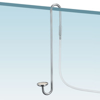 Purificateur d'air pour aquarium, pompe à air en acier inoxydable, pompe à oxygène, diffuseur de bulles d'air, disque nano atomiseur