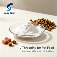 L-Thréonine 98,5% Haute Pureté Qualité Alimentaire Certifié ISO 9001 Fabricant d'Acides Aminés Gongchen CAS 72-19-5
