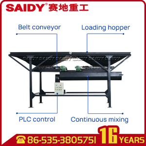 SAIDY SL25B Alimentatore a Nastro Cemento Continuo Mixer-Dosaggio Mixer Macchina come Piccola Stazione di Miscelazione - Product Image 5