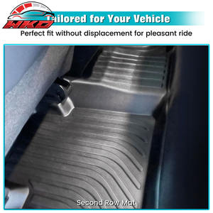 Tapetes para Piso Compatibles con Mitsubishi Outlander 2022-2025, para Todo Clima, Moldeados en 3D, Antideslizantes, Revestimiento de Carga de TPE, Impermeables - Product Image 6