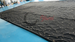 Ww 3200K Màu Temp Led Sao Rèm Bầu Trời Đêm Chụp Vải Màn Hình Trắng Ấm Ánh Sáng <span class=keywords><strong>Backdrop</strong></span> Với Ma Trận Ánh Sáng - Product Image 5