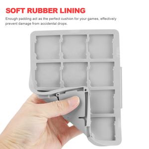 Étui de rangement pour cartouches de jeu avec 24 emplacements pour <span class=keywords><strong>Nintendo</strong></span> 3DS 3DSXL 2DS 2DSXL <span class=keywords><strong>DS</strong></span> <span class=keywords><strong>DSi</strong></span>, support pour 24 cartes, accessoire - Product Image 5