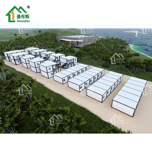 Conception de mode abordable à faible coût converti maisons modulaires préfabriquées mobiles en conteneurs de stockage de marchandises par mer et par mer - Product Image 4