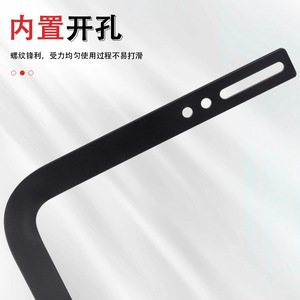 Support de fixation pour matelas en acier noir durable pour sommier à lattes - Product Image 4