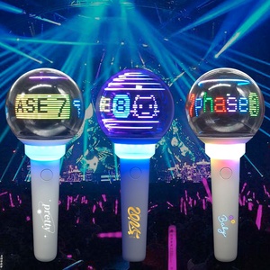 Biểu tượng tùy chỉnh nhấp nháy LED <span class=keywords><strong>GLOW</strong></span> <span class=keywords><strong>STICK</strong></span> màu sắc rực rỡ USB có thể sạc lại ABS <span class=keywords><strong>PVC</strong></span> nhựa tay ánh sáng cho bên buổi hòa nhạc cổ vũ - Product Image 3